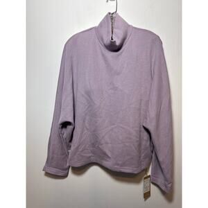 Brand New OGL Women's Size XL Purple Pullover Turtleneck Sweater